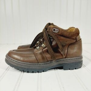 Timberland Leather Lace Up Hiking Ankle Boots B352